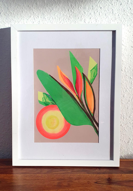 Strelitzia – Fine Art Strelitzia botanical modern wall art fine art print A4 A3 3