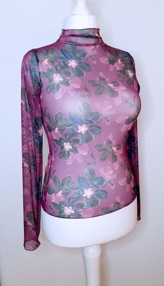 Langarm-Mesh-Top – Floral Pequi – Top de Manga Longa – Mesh – Floral Pequi 2