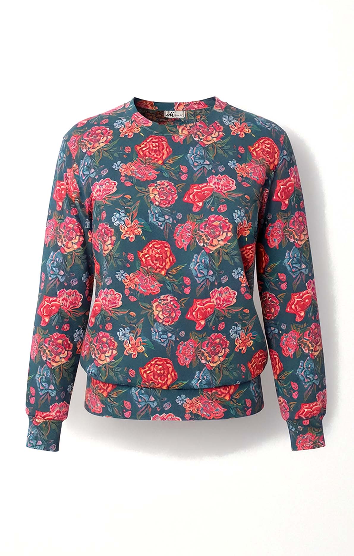 Tina Sweatshirt – Bio-Baumwolle – Exklusiver Print