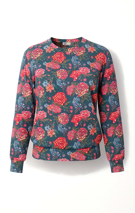 Tina Sweatshirt – Bio-Baumwolle – Exklusiver Print