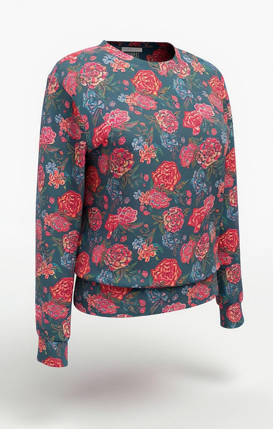 Tina Sweatshirt – Bio-Baumwolle – Exklusiver Print – Sweatshirt Tina Organic Cotton 2