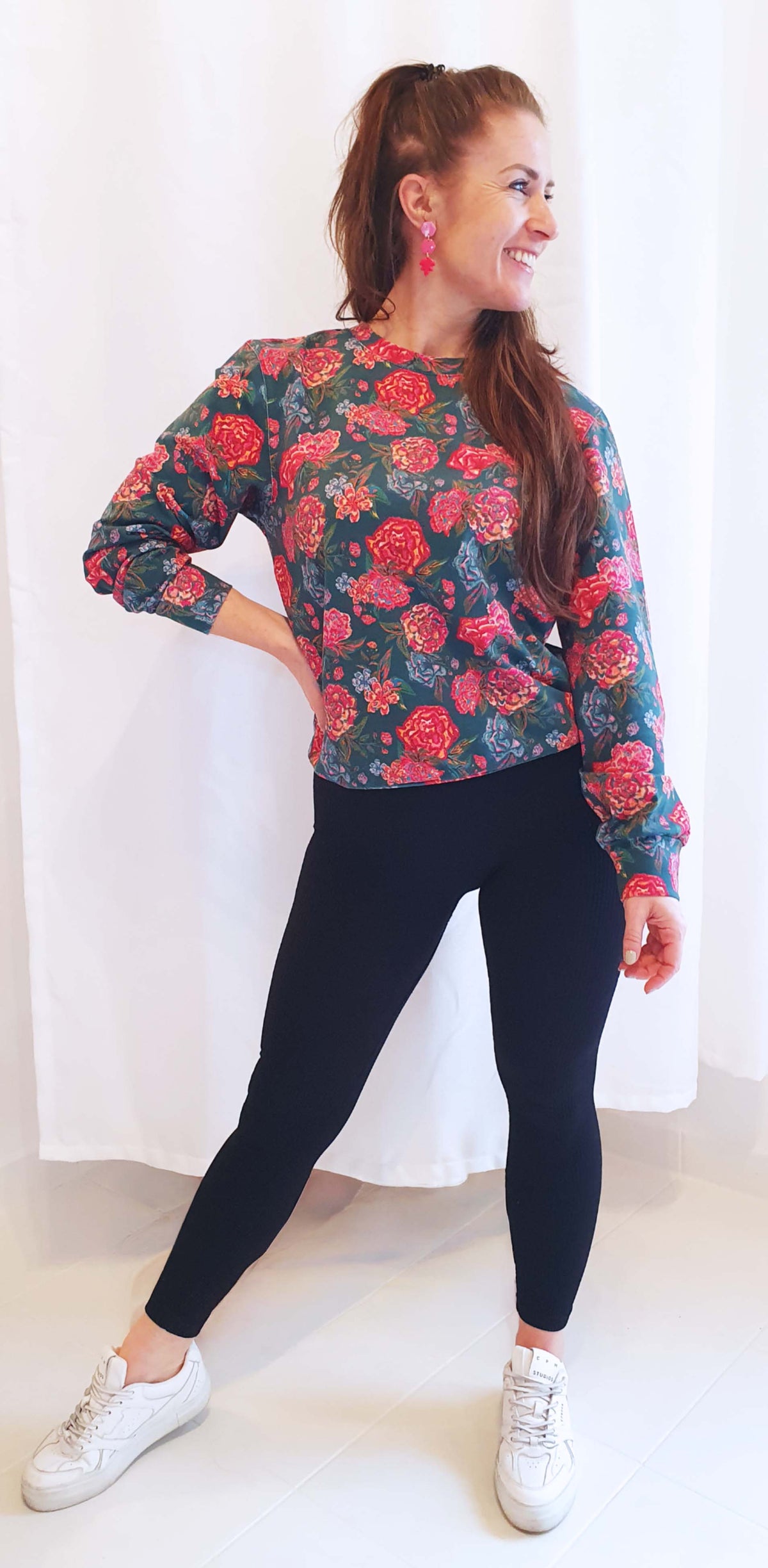 Tina Sweatshirt – Bio-Baumwolle – Exklusiver Print – Sweatshirt Tina Organic Cotton 4
